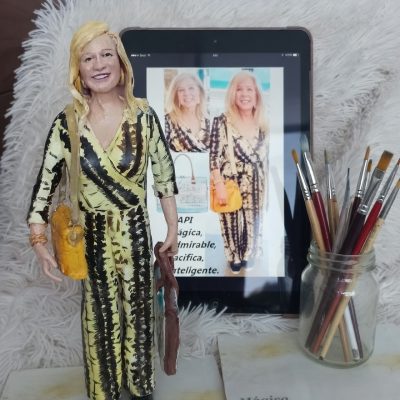 figura personalizada de profesora